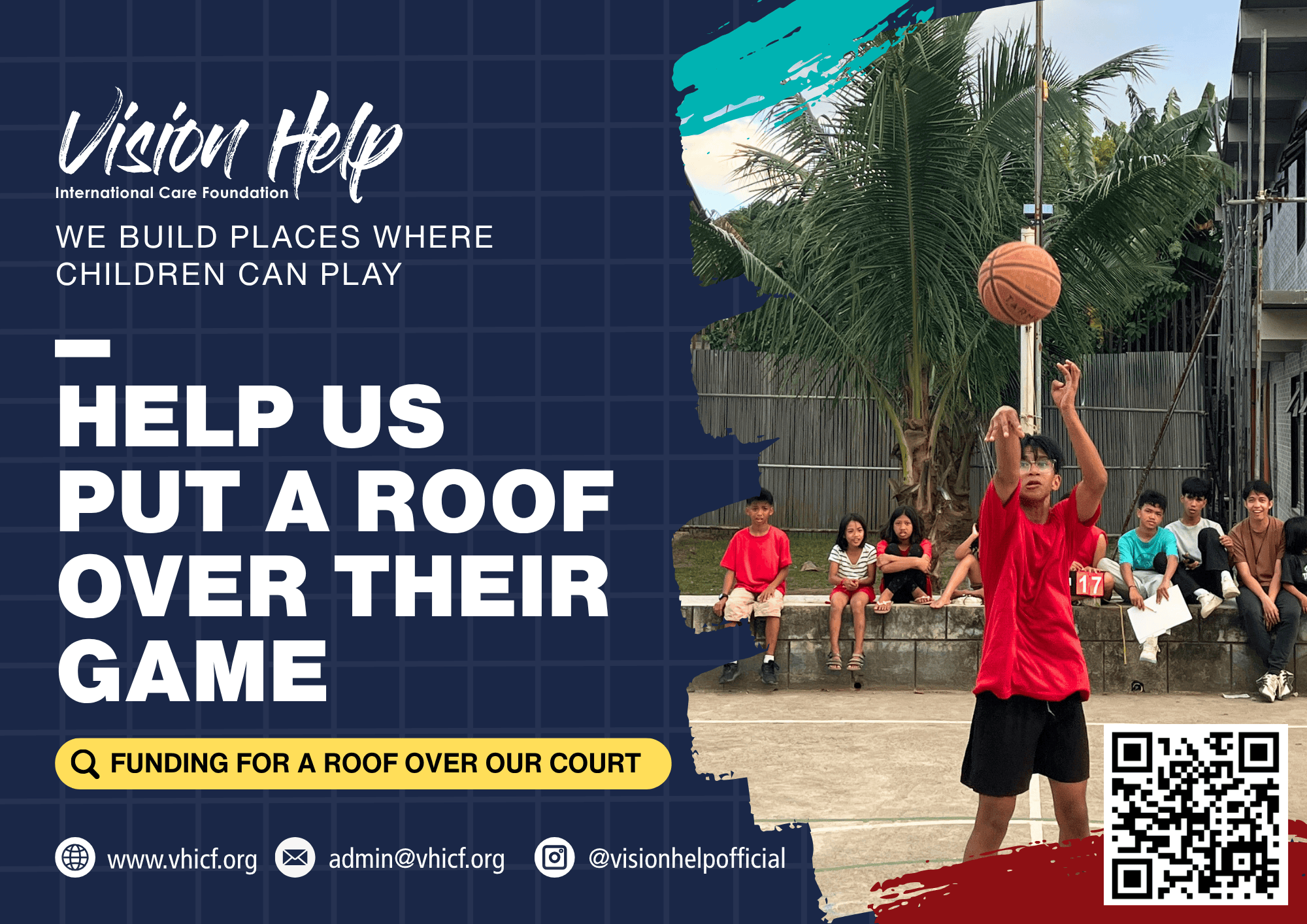 What We Need: Roof for our Village Court 1 Mercy Ministry Pulo children