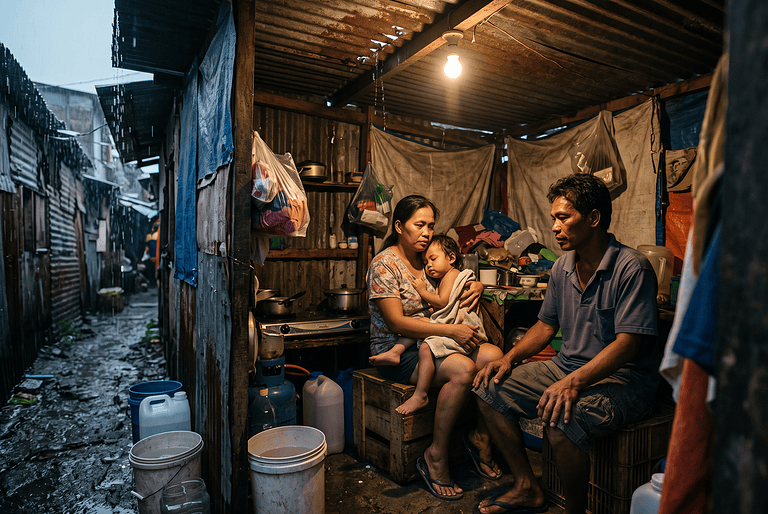 Das Leben in den Slums von Manila: Warum so viele Familien dort gefangen sind – und wie Hilfe sie erreicht 1 Das Leben in den Slums von Manila: Warum so viele Familien dort gefangen sind – und wie Hilfe sie erreicht