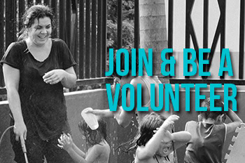Be a volunteer
